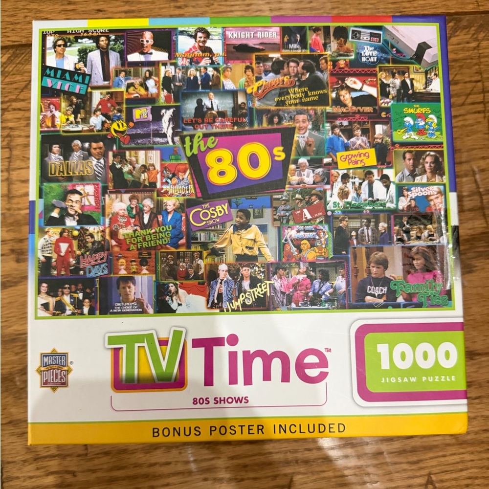 TV Time 80s Shows Jigsaw Puzzle